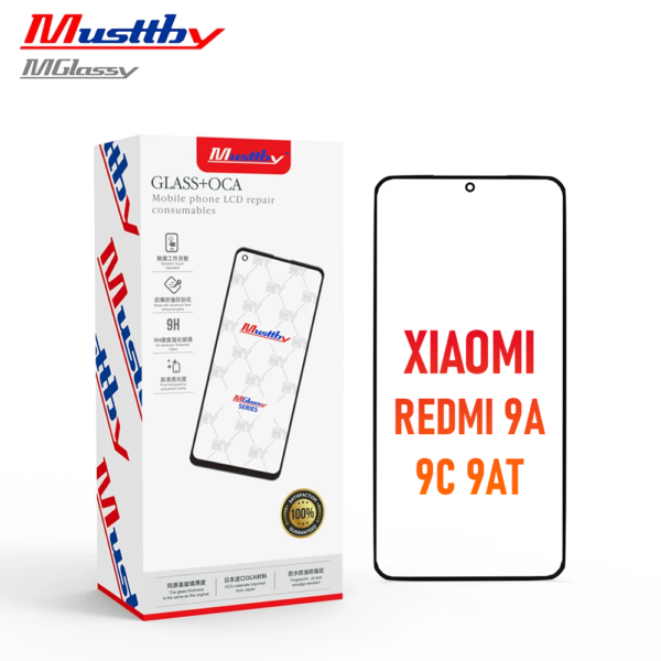 Szyba + OCA Xiaomi Redmi 9A / 9C / 9AT (Musttby)
