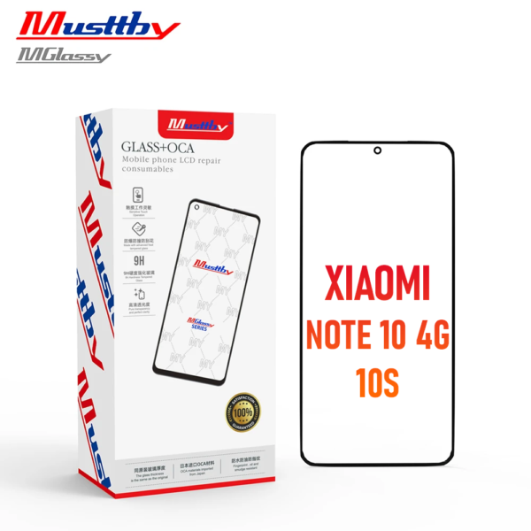 Szyba + OCA Xiaomi Redmi Note 10 4G /10s (Musttby)