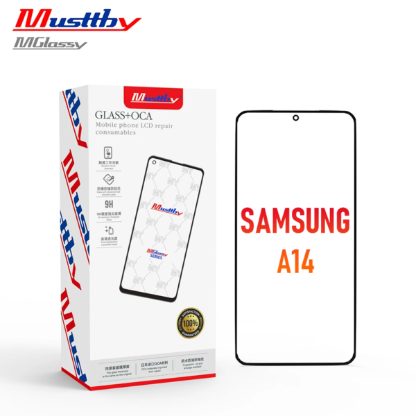 Szyba + OCA Samsung Galaxy A14 (Musttby)
