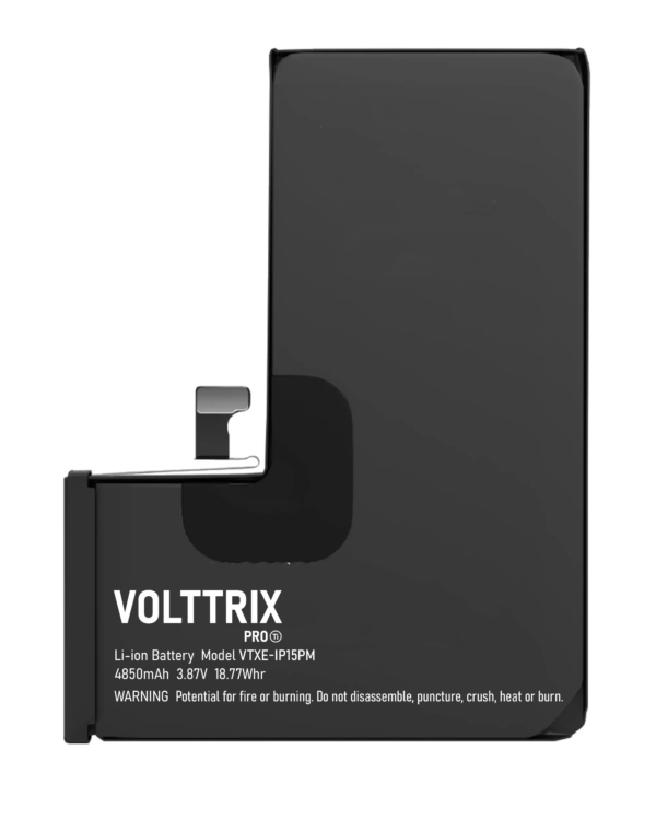 Bateria iPhone 15 Pro Max (Volttrix Pro Ti)