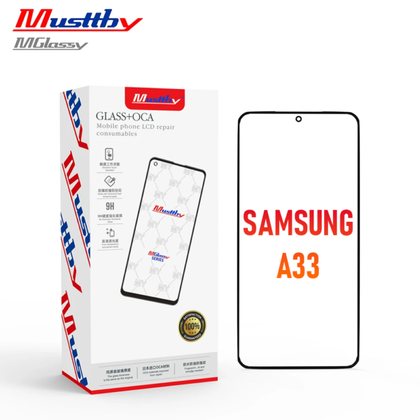 Szyba + OCA Samsung Galaxy A33 (Musttby)