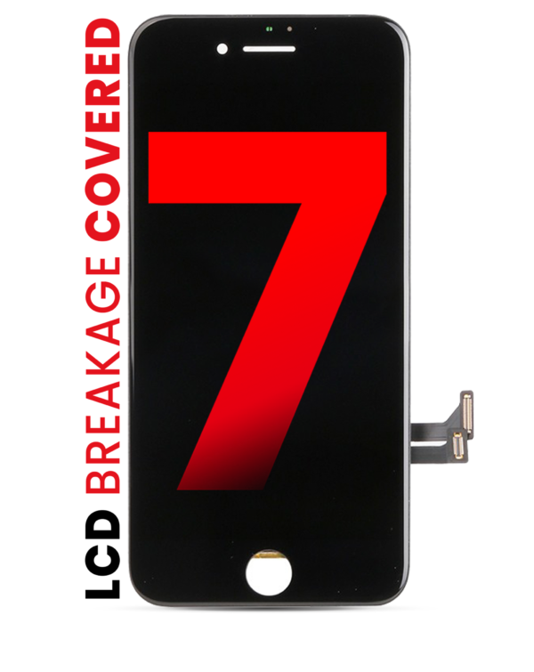 Wyświetlacz iPhone 7 Czarny (X07 Incell)