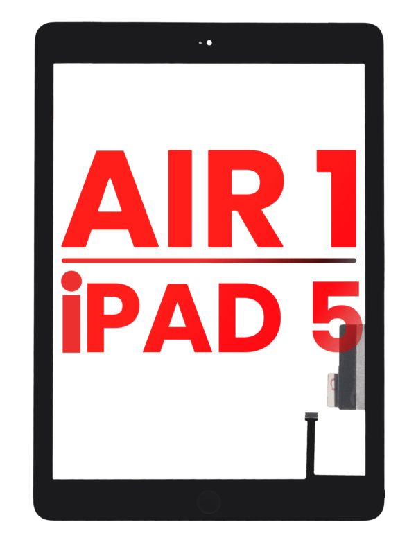 Szyba + Dotyk iPad Air 1 / iPad 5 Black (X07)