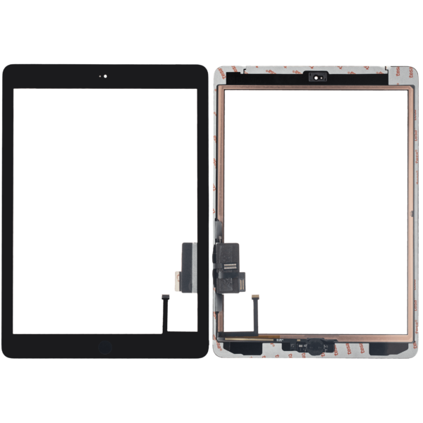 Szyba + Dotyk iPad Air 1 / iPad 5 Black (X07) - obrazek 3