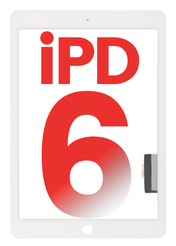 Szyba + Dotyk iPad 6 2018 Biała (AM Pro: X07)