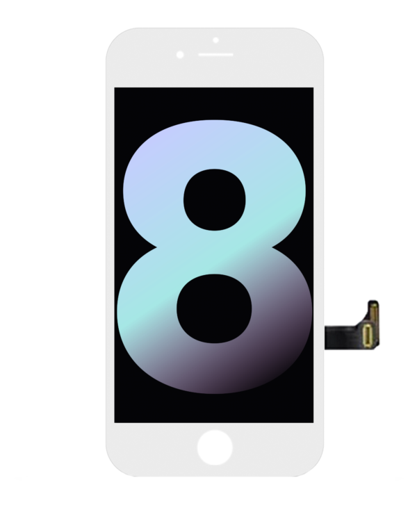 Wyświetlacz iPhone 8 Biały (ORG SP)
