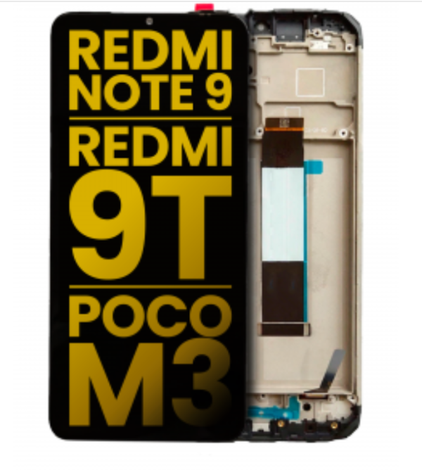 Wyświetlacz + R Xiaomi Redmi 9T / P M3 (ORG U REF)