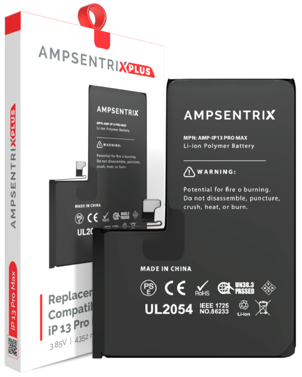 Bateria iPhone 13 Pro Max (AmpSentrix Plus)