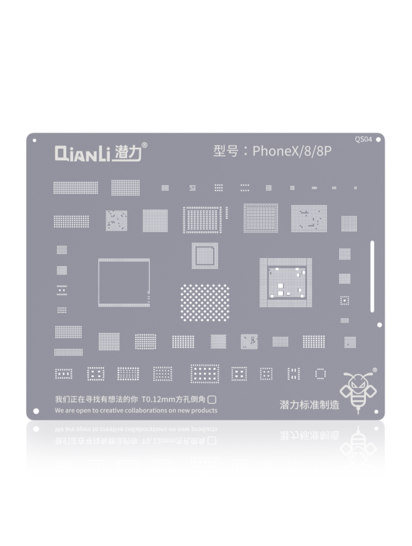 Sito do Reballingu iPhone 8 / 8P / X (Qianli)