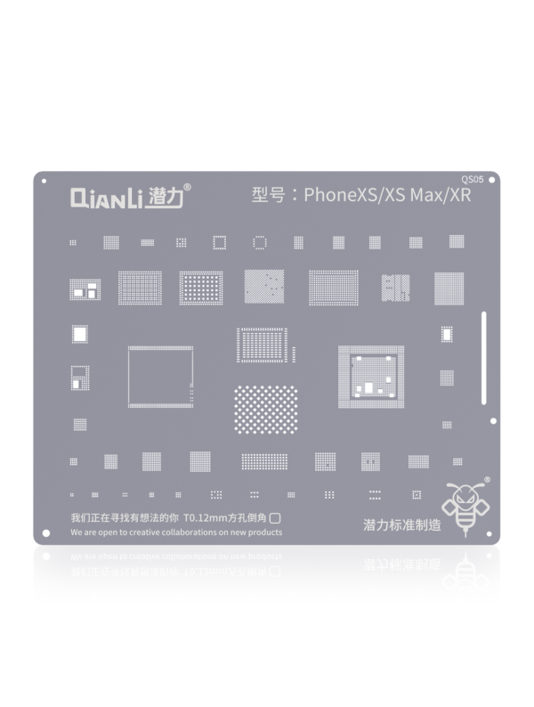 Sito do Reballingu iPhone XR / XS / XS MAX (Qianl)