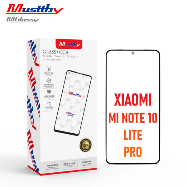 Szyba + OCA Xiaomi Mi Note 10 /Lite/Pro (Musttby)