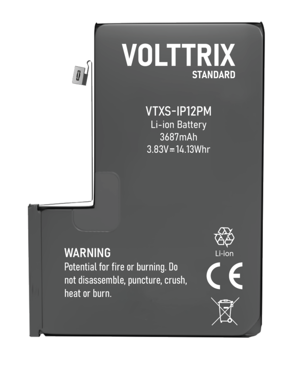 Bateria iPhone 12 Pro Max (VOLTTRIX STANDARD)