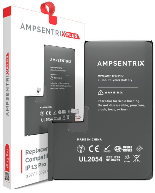 Bateria iPhone 13 Pro (AmpSentrix Plus)